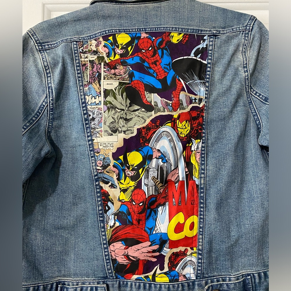 Spiderman Marvel Denim Jacket